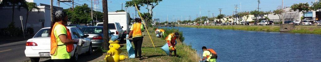 kapalama Canal Cleanup Aug 2014