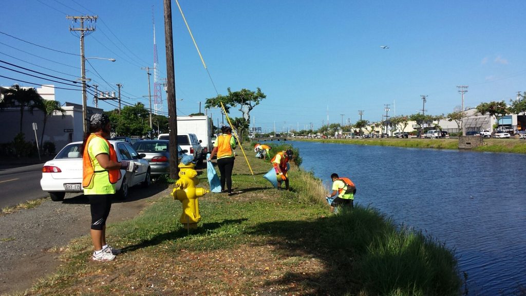 kapalama Canal Cleanup Aug 2014
